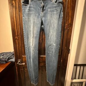 Stylish Blue Women's Skinny Jeans